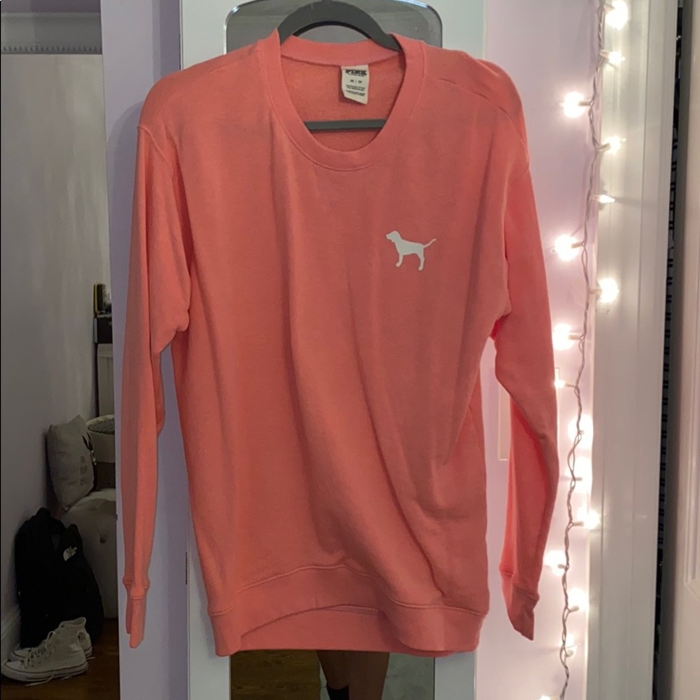 PINK oversized sweatshirt!!